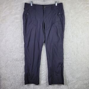 Marmot Womens Sz 14 Gray Convertible Roll Up Pant Outdoor Hiking Gorpcore H56630